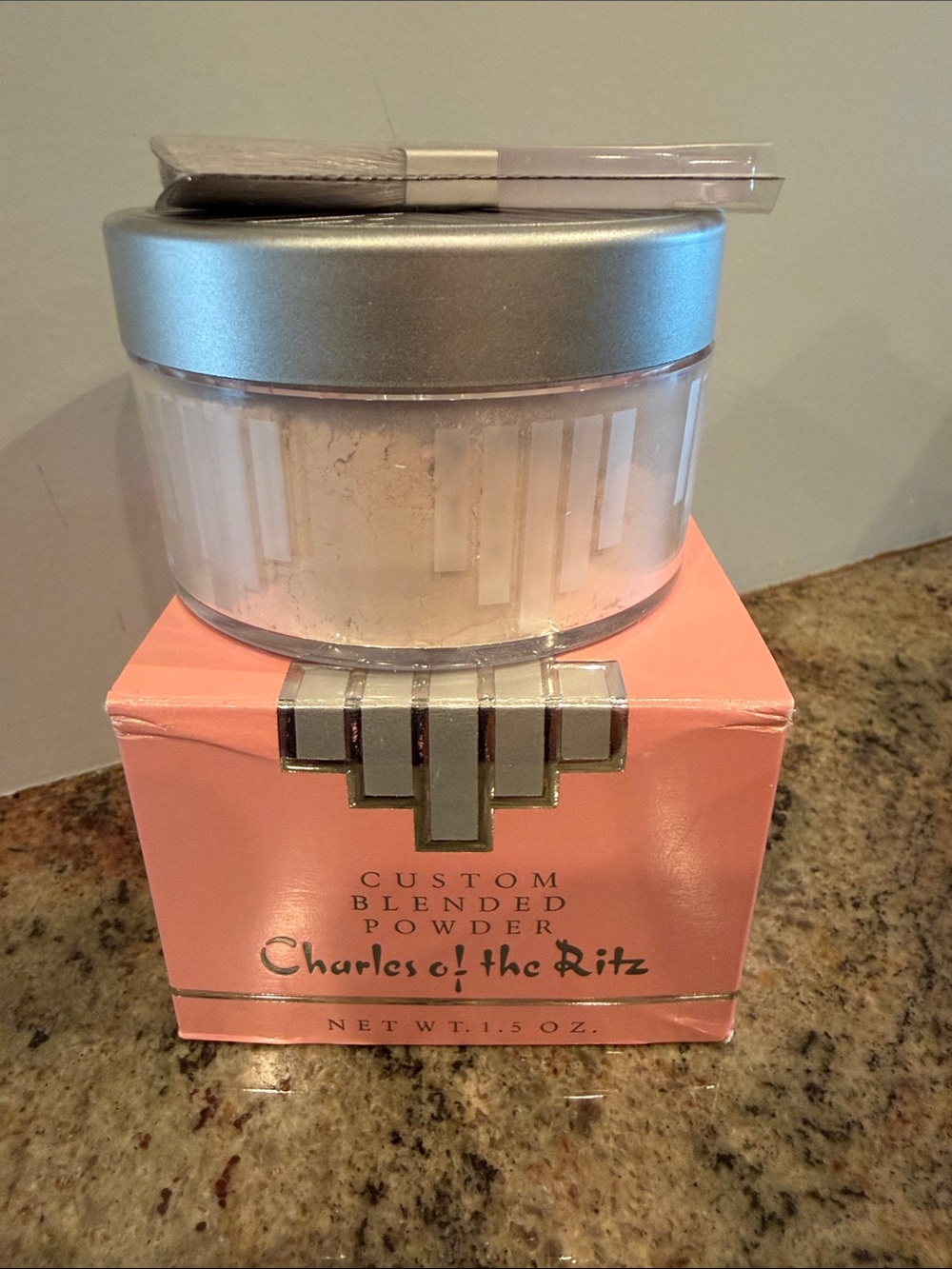 Charles of the Ritz Custom Blended Powder  Soft Pink NIB